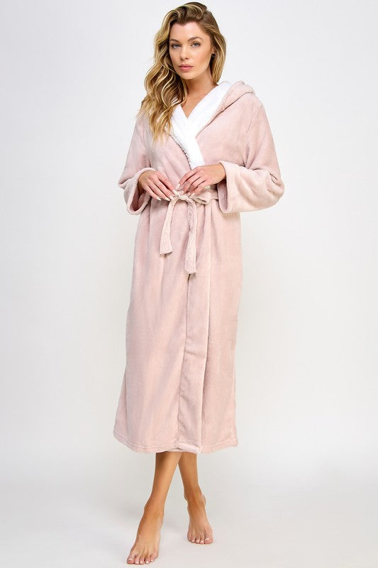 Janette Robe Pink Pink L/XL by BE WICKED | Fleurcouture