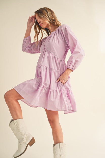 Jenay Tiered Dress S by Aemi + Co | Fleurcouture