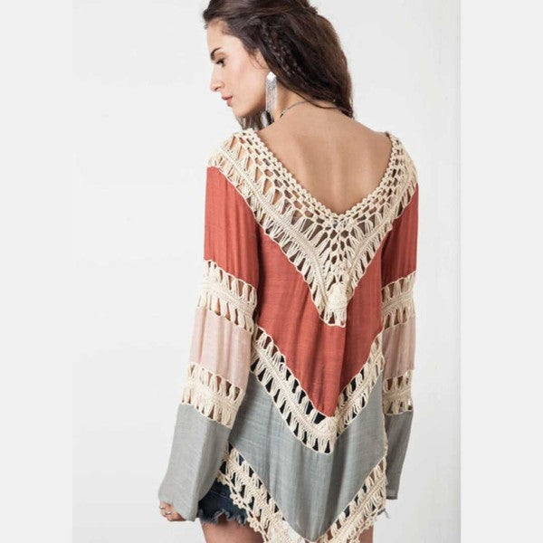 Jenn Swimsuit Cover Up Multi OS by ClaudiaG Apparel | Fleurcouture