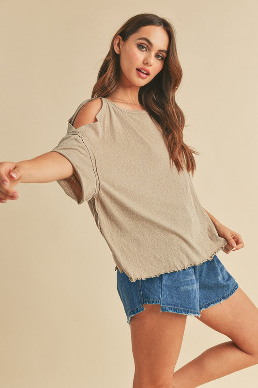 Jilli Top S by Aemi + Co | Fleurcouture