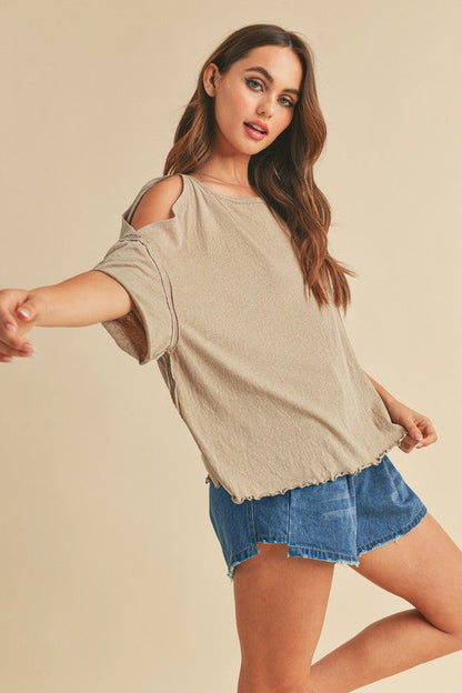 Jilli Top S by Aemi + Co | Fleurcouture