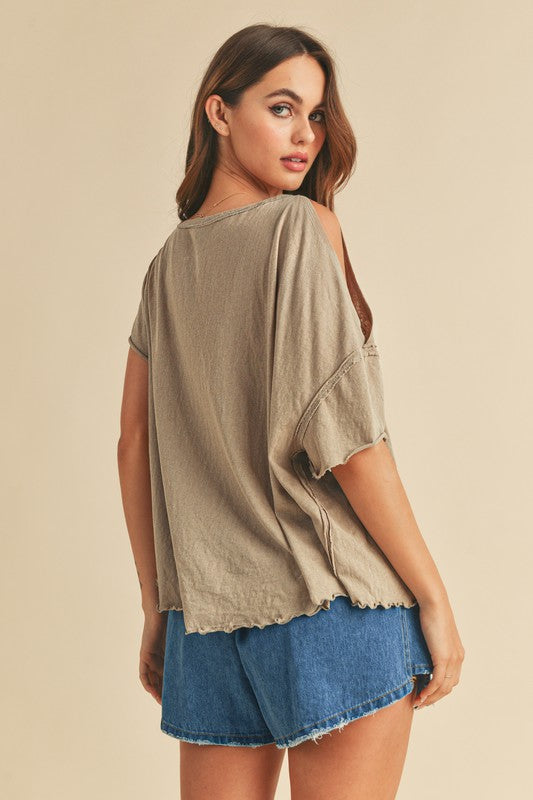 Jilli Top S by Aemi + Co | Fleurcouture