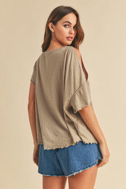 Jilli Top S by Aemi + Co | Fleurcouture