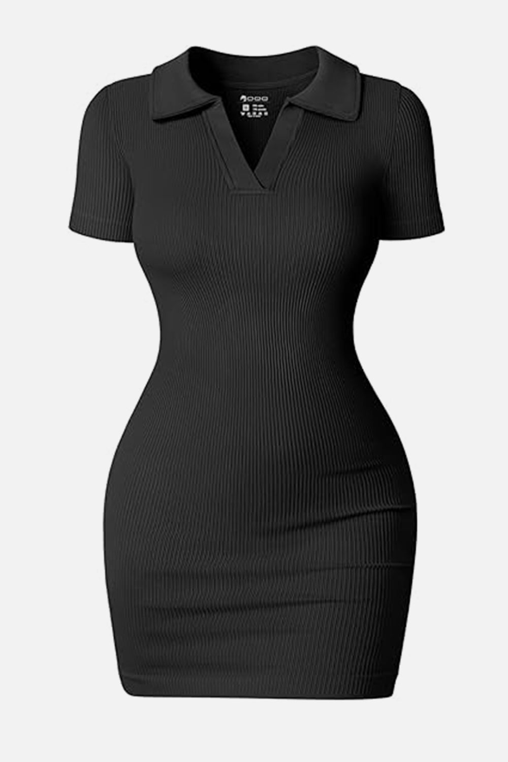 Johnny Collar Short Sleeve Active Dress Women&