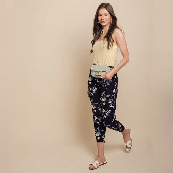 Joy Pants Blue by ClaudiaG Apparel | Fleurcouture