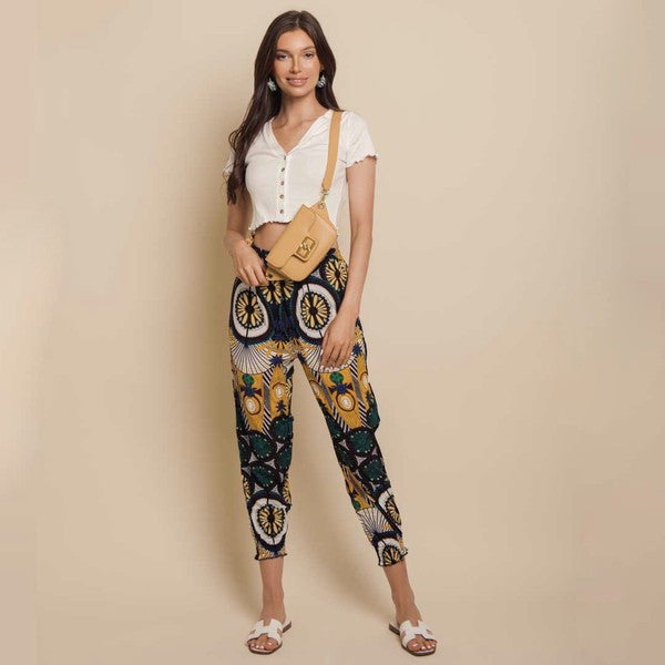 Joy Pants Multi S by ClaudiaG Apparel | Fleurcouture