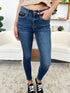 Judy Blue Full Size Classic Handsand Skinny Jeans Medium 0/24 Women&