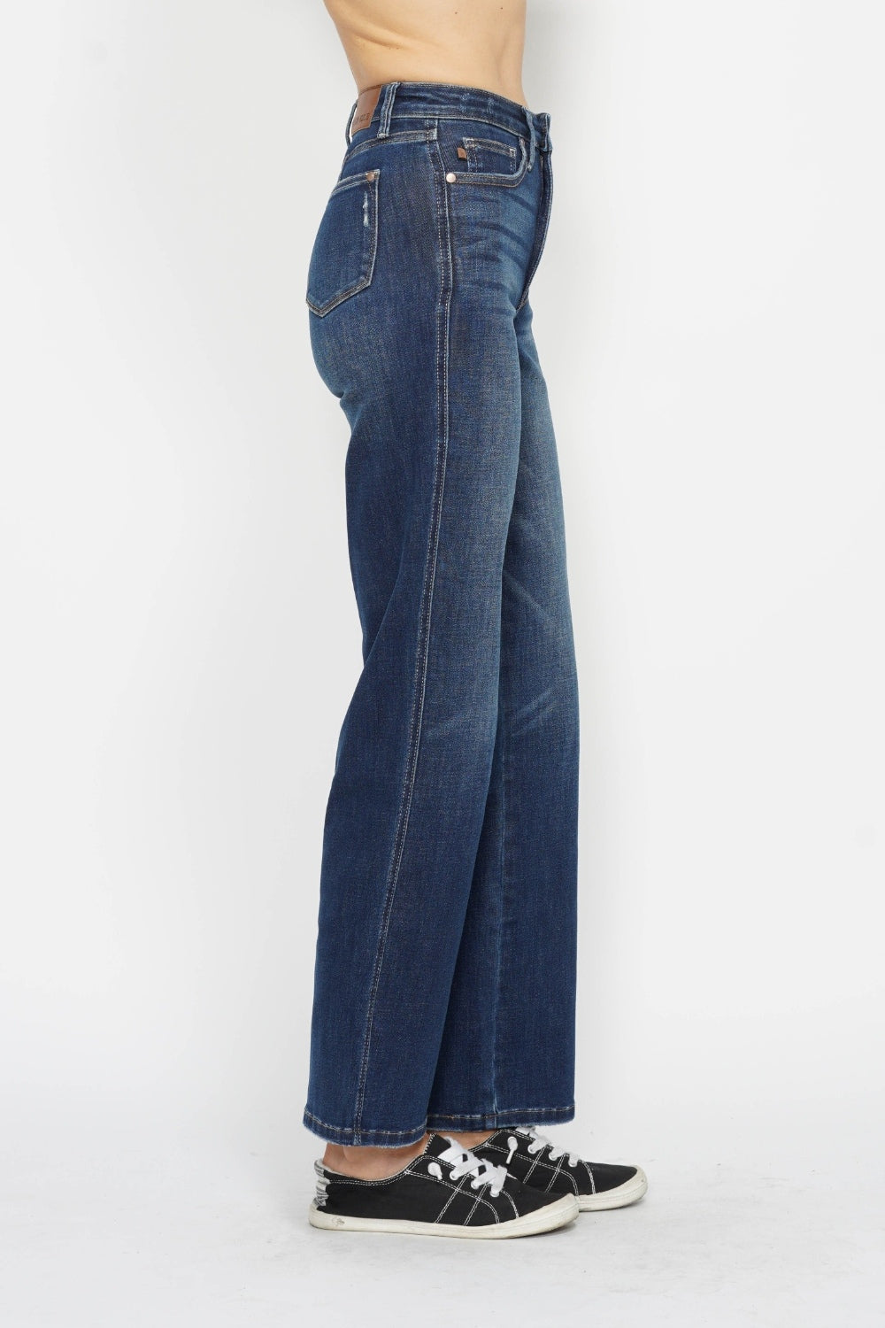 Judy Blue Full Size High Waist Tummy Control Jeans Dark Women&