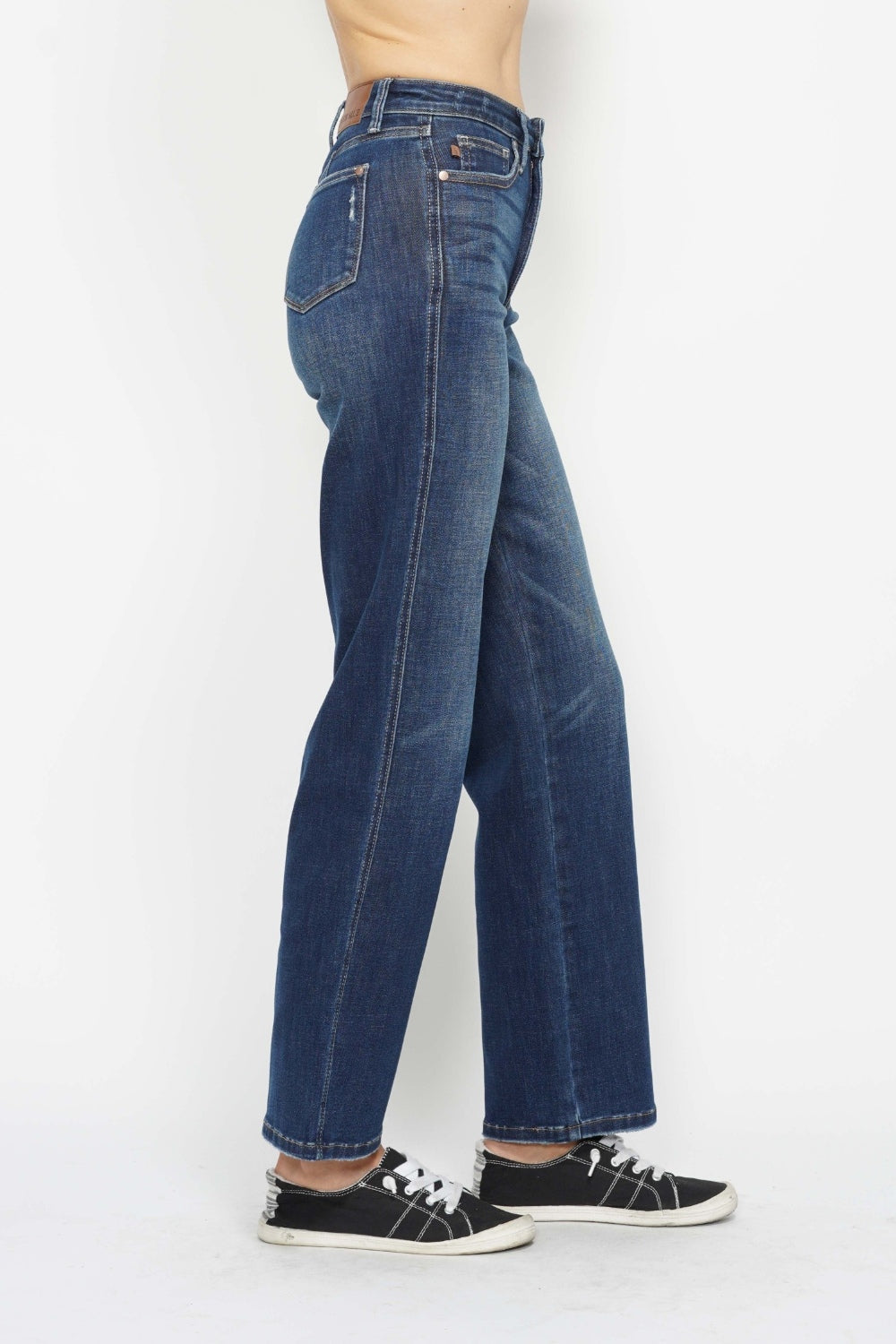 Judy Blue Full Size High Waist Tummy Control Jeans Dark Women&