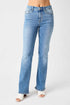 Judy Blue Full Size Mid-Rise Waist Straight Jeans Medium 0(24) Women&