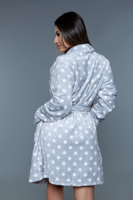 Kaylee Robe Polka Dot by BE WICKED | Fleurcouture