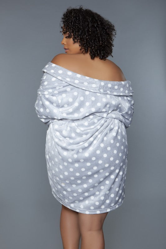 Kaylee Robe Polka Dot by BE WICKED | Fleurcouture