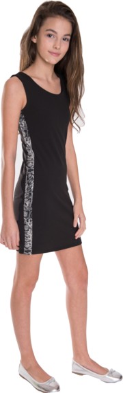 KIDS ELIZABETH DRESS Black by Cheryl Creations | Fleurcouture