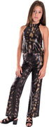 KIDS KATE JUMPSUIT Gold S by Cheryl Creations | Fleurcouture