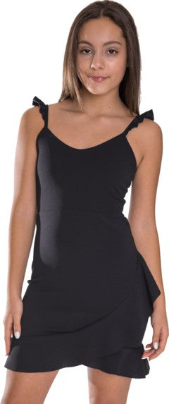 KIDS MELISSA DRESS Black S by Cheryl Creations | Fleurcouture