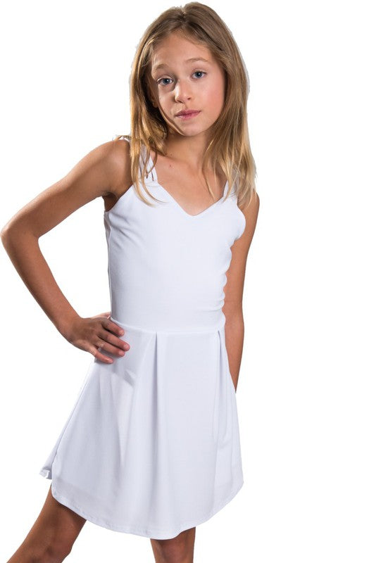 KIDS NYC DRESS White S by Cheryl Creations | Fleurcouture