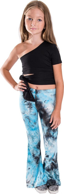 KIDS TIE - DYE BELL BOTTOM PANTS by Cheryl Creations | Fleurcouture