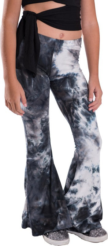 KIDS TIE - DYE BELL BOTTOM PANTS by Cheryl Creations | Fleurcouture