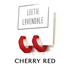Kit Hoop Earrings Cherry Red Kit Hoops by Leetie Lovendale | Fleurcouture