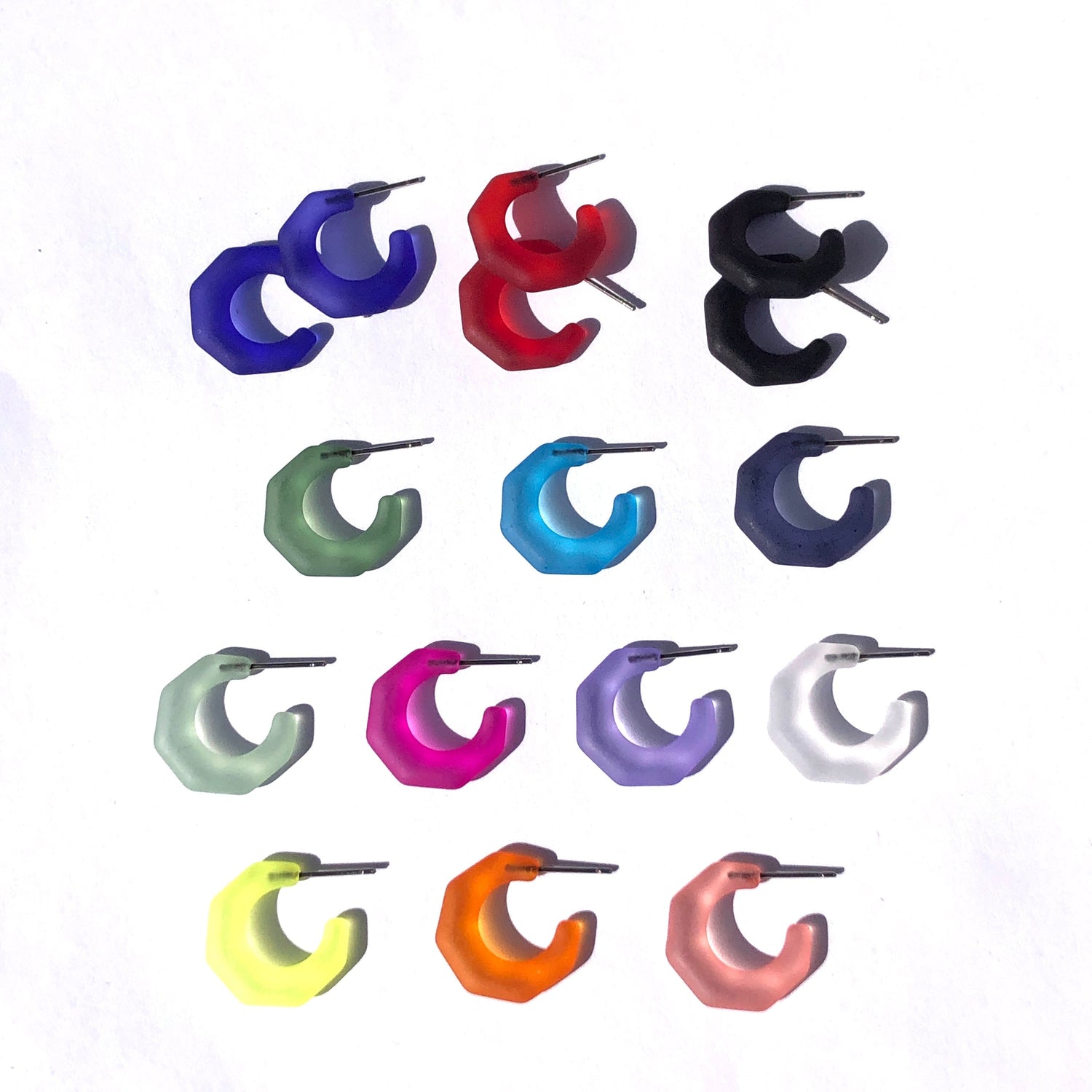 Kit Hoop Earrings Kit Hoops by Leetie Lovendale | Fleurcouture