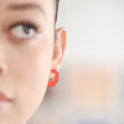 Kit Hoop Earrings Kit Hoops by Leetie Lovendale | Fleurcouture