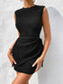 Knot Side Dress Black S by Miss Sparkling | Fleurcouture