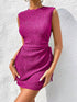 Knot Side Dress MAGENTA S by Miss Sparkling | Fleurcouture