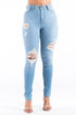 KYLIE SKINNY JEAN IN LIGHT WASH Light Wash 1 by GJG Denim | Fleurcouture