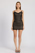 LACE MNI DRESS WITH RUFFLE DETAI by Emory Park | Fleurcouture