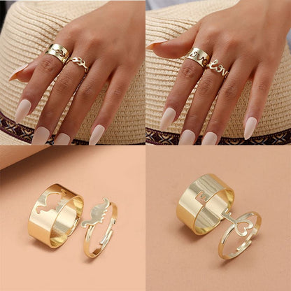 lady geometric alloy plating artificial gemstones women&