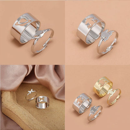 lady geometric alloy plating artificial gemstones women&