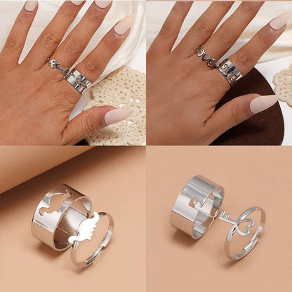 lady geometric alloy plating artificial gemstones women&