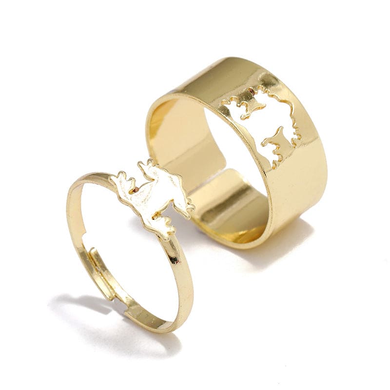 lady geometric alloy plating artificial gemstones women&