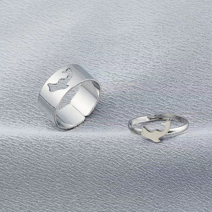 lady geometric alloy plating artificial gemstones women&