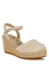 Lathan Raffia Espadrilles Sandals Ecru US-5 / UK-3 / EU-36 by Rag Company | Fleurcouture