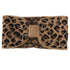 LEOPARD PRINT WINTER HEADBAND TATA Os by Bella Chic | Fleurcouture