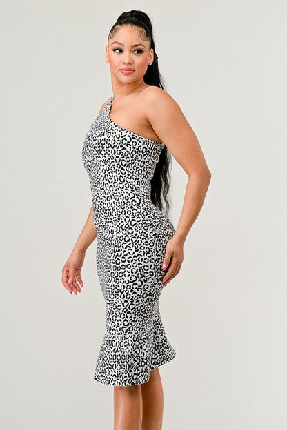 LEOPARD SPIRIT DRESS PRINT by Athina | Fleurcouture