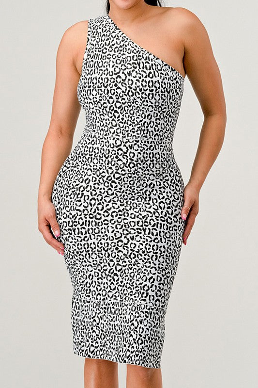 LEOPARD SPIRIT DRESS PRINT S by Athina | Fleurcouture