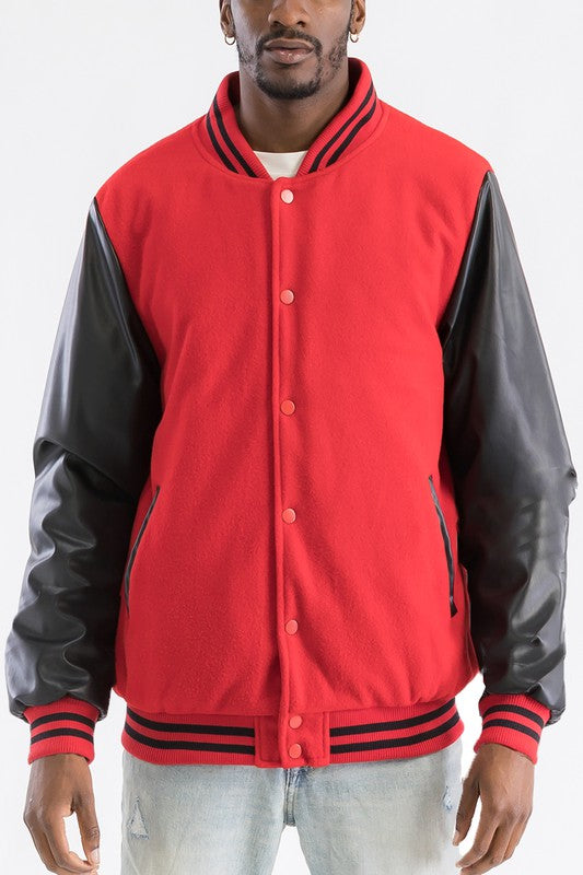 Lettermans Jacket RED S Men&