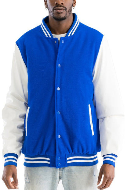 Lettermans Jacket ROYAL S Men&