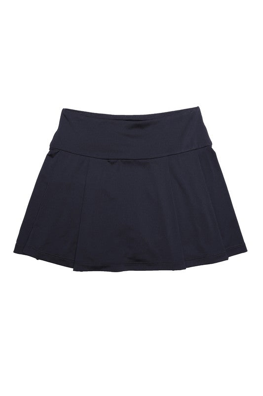 Light fabric tennis skirt by Lilou | Fleurcouture