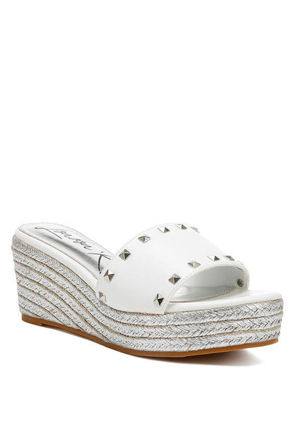 Lilja Slip On Espadrilles White US-5 / UK-3 / EU-36 by Rag Company | Fleurcouture