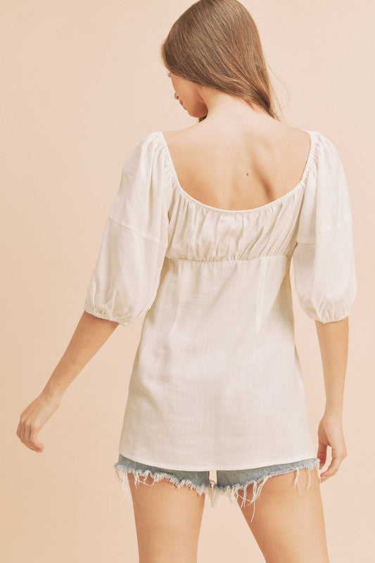 Lillet Top by Aemi + Co | Fleurcouture
