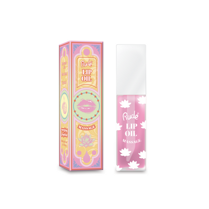 Lip Oil Massage Energizing Grapefruit Lip Gloss by Rude Cosmetics | Fleurcouture