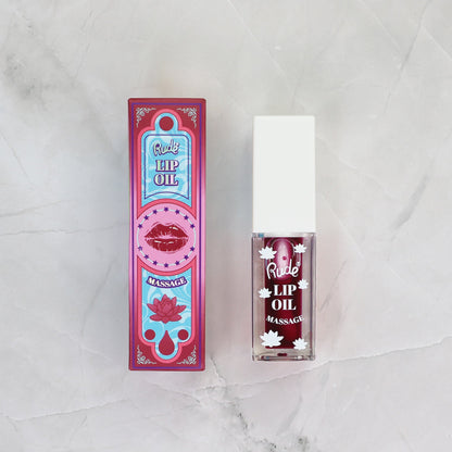 Lip Oil Massage Lip Gloss by Rude Cosmetics | Fleurcouture