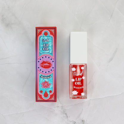 Lip Oil Massage Lip Gloss by Rude Cosmetics | Fleurcouture