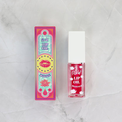 Lip Oil Massage Lip Gloss by Rude Cosmetics | Fleurcouture