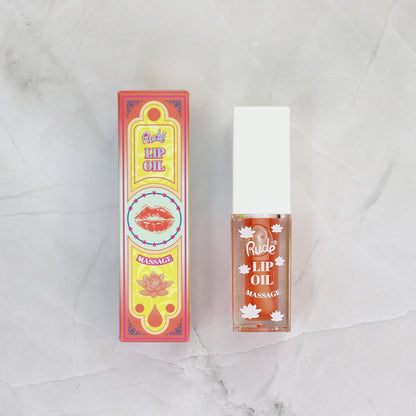 Lip Oil Massage Lip Gloss by Rude Cosmetics | Fleurcouture