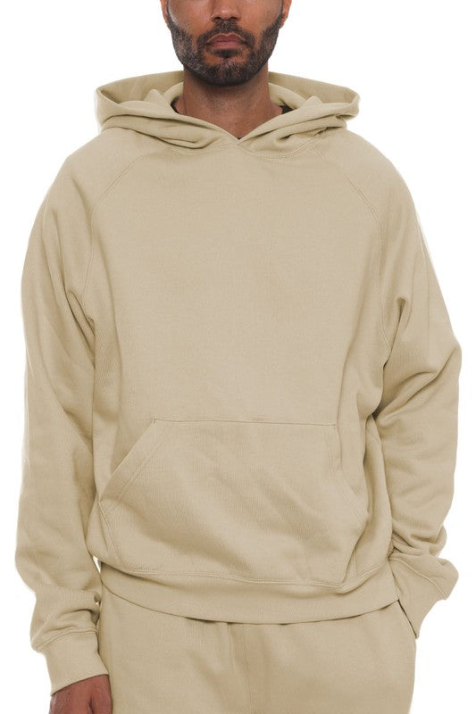 Little Better Premium Cotton Hoodie KHAKI 2XL Men&