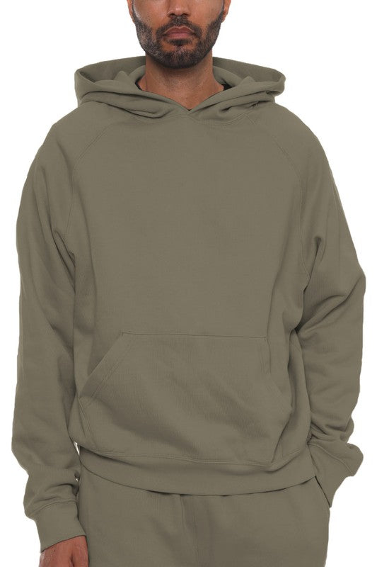 Little Better Premium Cotton Hoodie MILITARY 2XL Men&